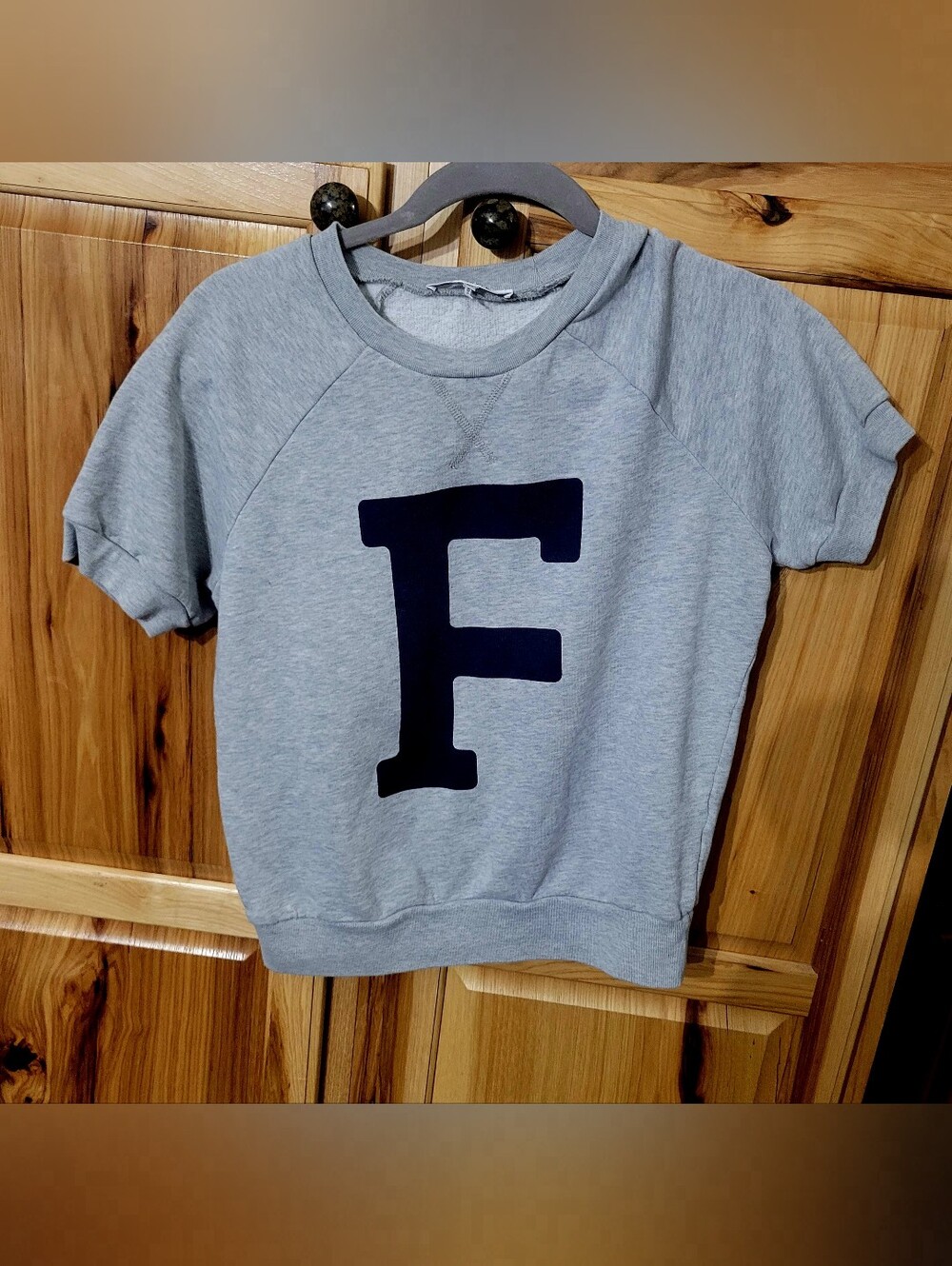 FRAME short Sleeved Sweatahirt. Sz Sm